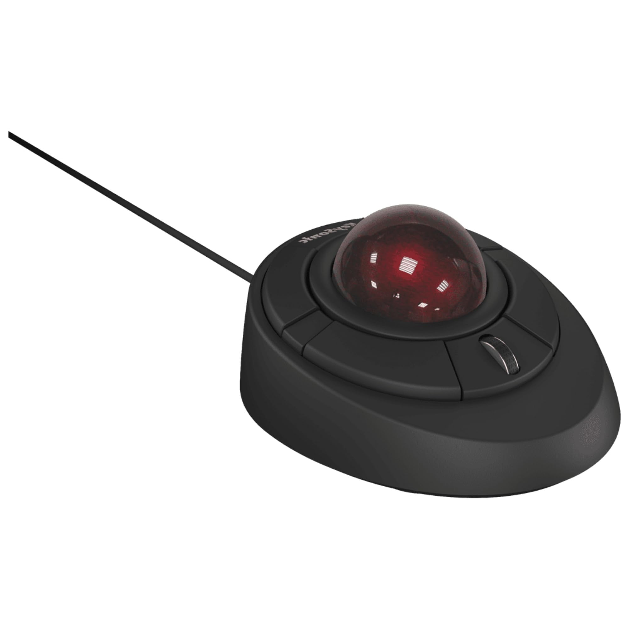 KeySonic Mouse ergonomisch Trackball USB 2.0 optisch schwarz・(KSM-6188T-B)・Maus・Optisch