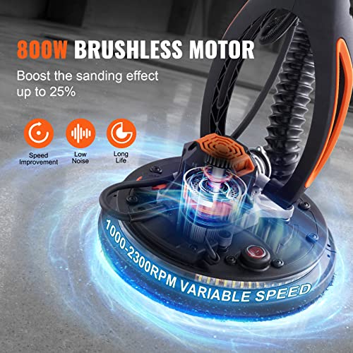 800W Brushless Motor Drywall Sander