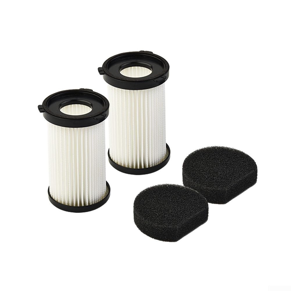 Paquete de 2 filtros de repuesto para aspiradora, piezas de filtración de polvo de alta eficiencia para el hogar Cecotec para Conga para Thunderbrush 520 para D600 D601 y para iwoly V600