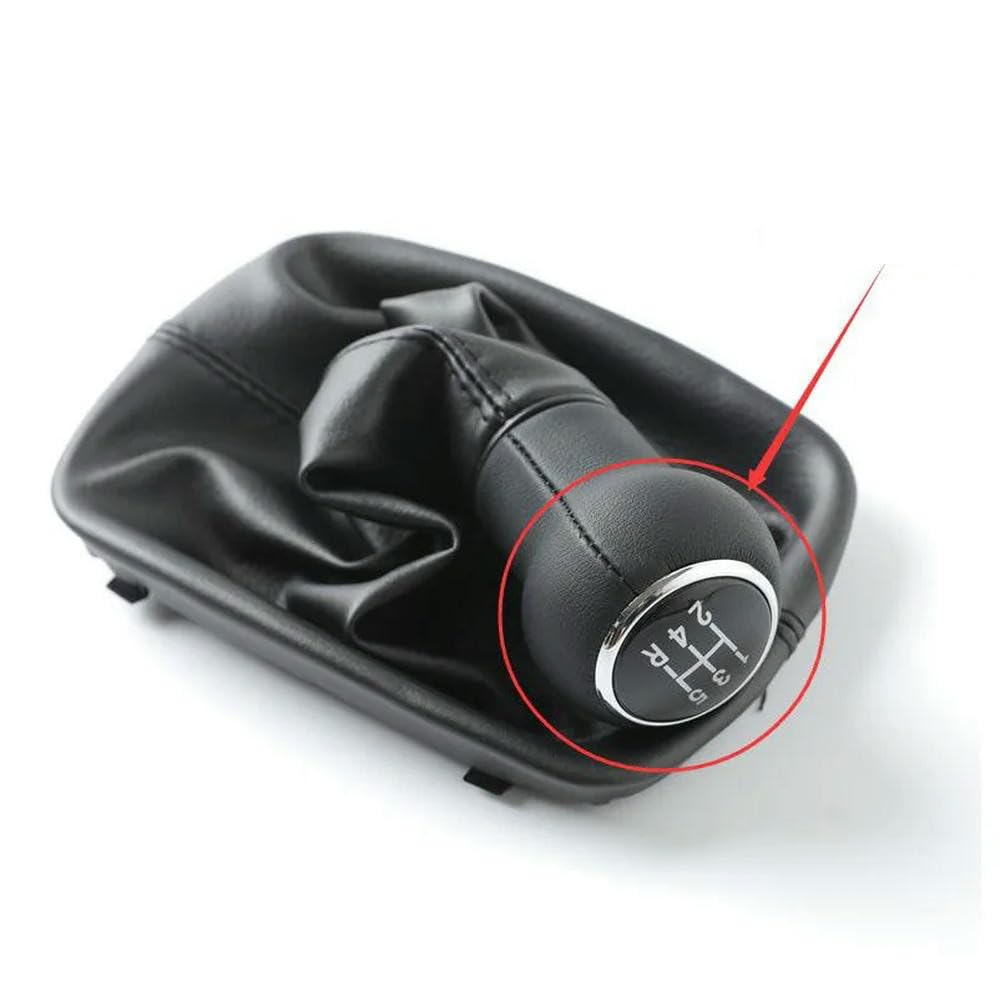 GZNBB Car Manual Gear Shift Knob Boot Cover Gaiter Lever Shifter Handle Stick, for Audi A6 C5 1997-2001 4B0711141AJ 4B0711141AL