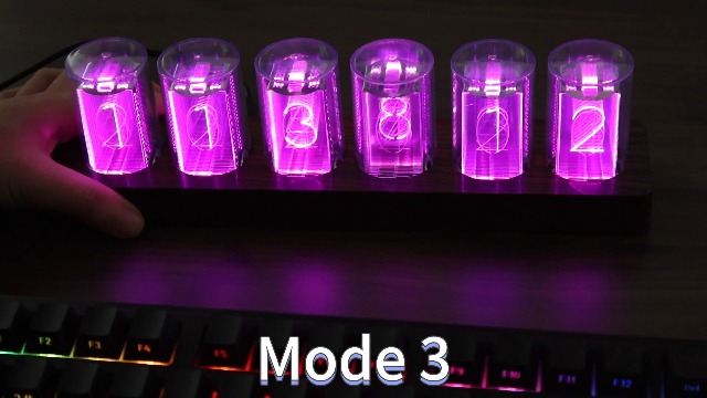Amazon.com: Tikonir Nixie Tube Clock, Desk Digital Clocks with 7