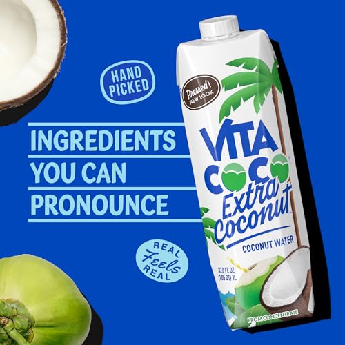 Image of Vita Coco Extra Coconut, Coconut Water, 33.8 Fl Oz