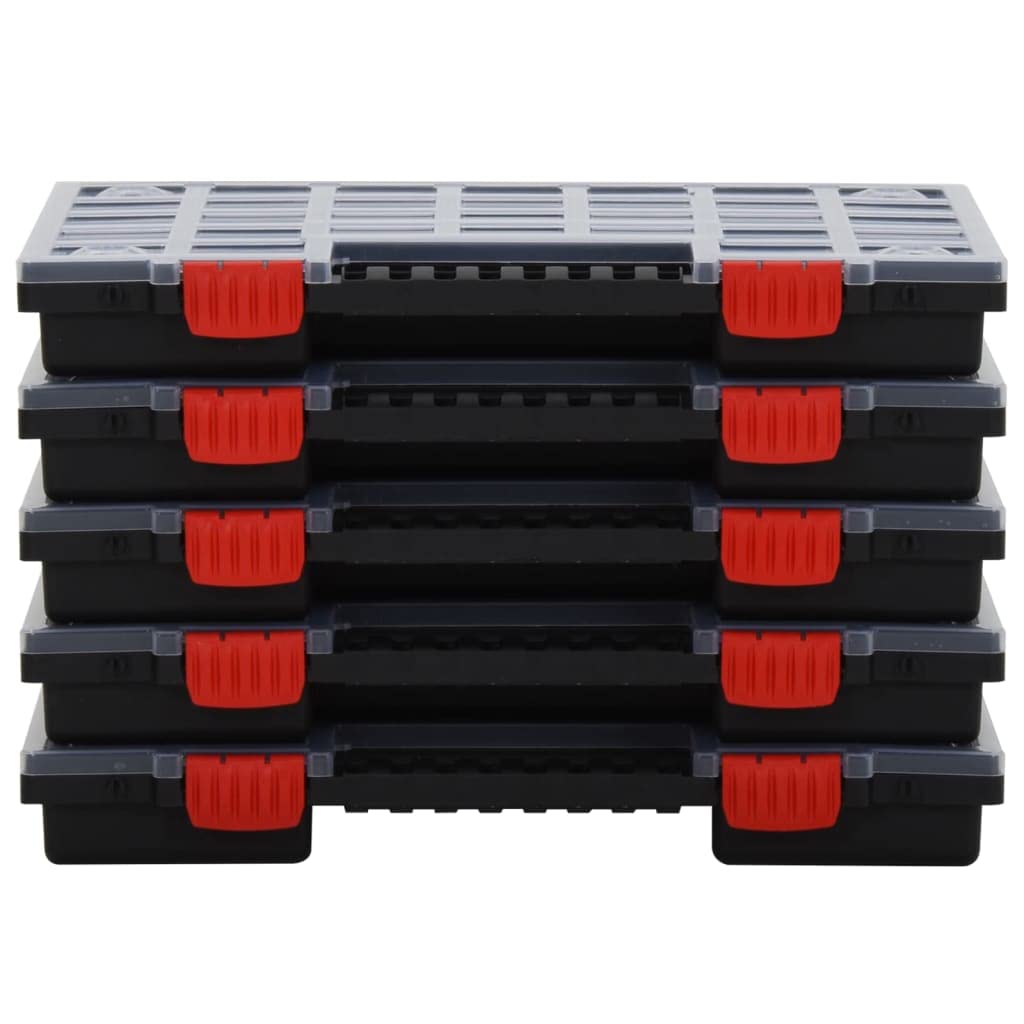 Genérico Cajas de Accesorios 10 Unidades Polipropileno 40x30x5 cm,Bricolaje,Accesorios de Bricolaje,Organización y Almacenamiento de Herramientas,Cajas de herramientas-3106444