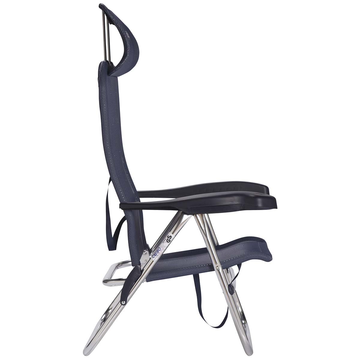 Crespo - Fauteuil de Plage - AL/205 - Compact - Bleu foncé