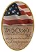 4 We The People Constitution and USA Flag Lapel Pins (Pkg of 4)
