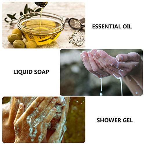 TOPBATHY Contenitore per Dispenser di Sapone Vuoto...