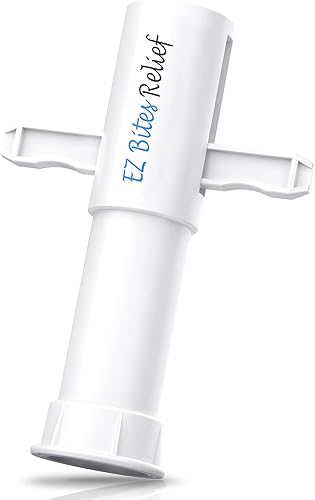 YARKOR EZ Bites - Extractor de veneno para alivio de picaduras de abeja, alivio de mordeduras, extractor de veneno, bomba de succión, primeros