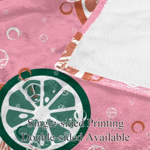 Couverture polaire plaid chaud vert citron pour soirées cocooning canapé
