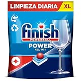 Finish Powerball Power All in 1 Pastillas para el lavavajillas Regular 62 pastillas