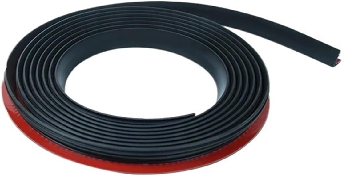 Car Window Seal Strip Rubber Car Side Window Gap Filler Noise Insulation Waterproof Windproof 7-Shape Sealing Strips(4 Meters)