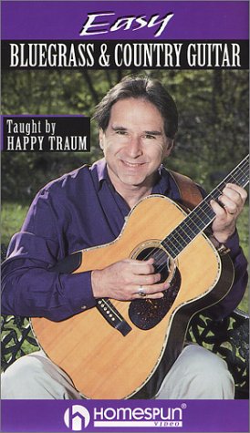 Easy Bluegrass & Country Guitar, Taught by Happy Traum [VHS]