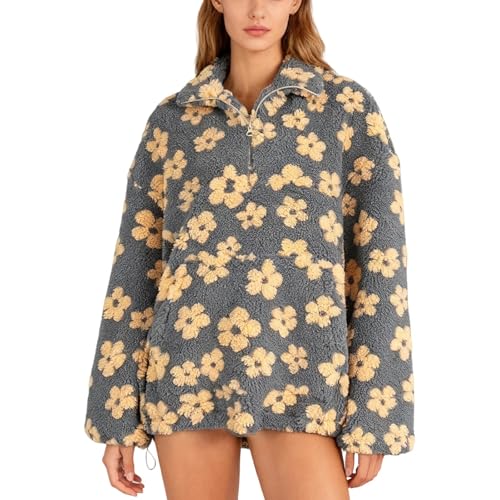 Hoodies Coton Veste Polaire Femme : sweat de sport à manches longues pour l'hiver