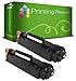 Price comparison product image Printing Pleasure 2 Compatible CE278A 78A Toner Cartridges for HP Laserjet Pro M1536 MFP M1536DNF P1560 P1566 P1600 P1606 P1606DN - Black, High Yield