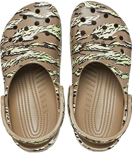 Image of Crocs Classic Khaki Clog-(206454-260)-7 UK Men / 8 UK Women (M8W10)