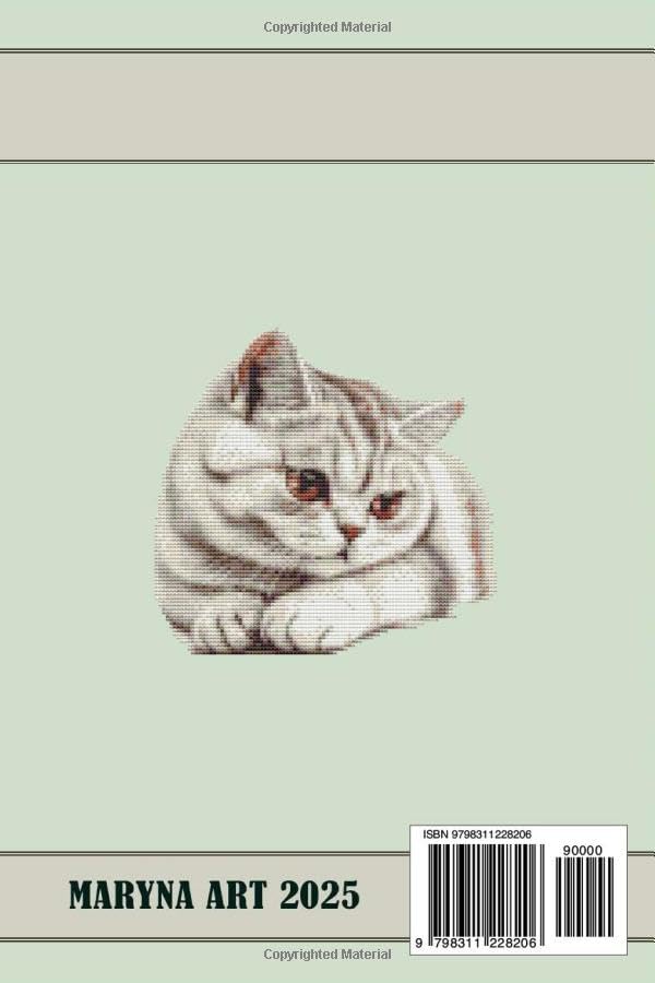 Cross stitch patterns Cat Breeds: 16 Easy Designs for Hand Cross Stitch - Image 2