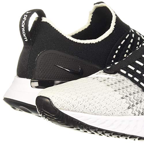 Nike React Phantom Run Flyknit 2 Women's Road Running Shoes (CJ0280-001, Black/White)3