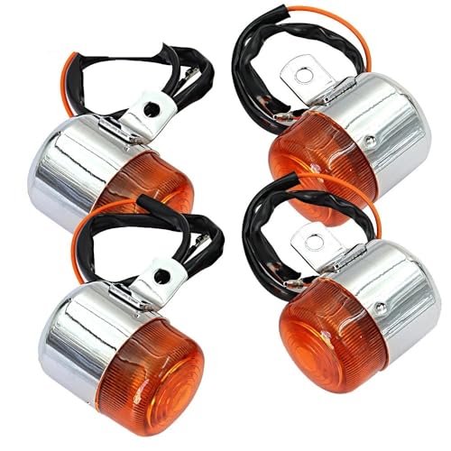 Clignotants de moto ambre anti-vibration pour réparer les feux de Dax ST CT défaillants
