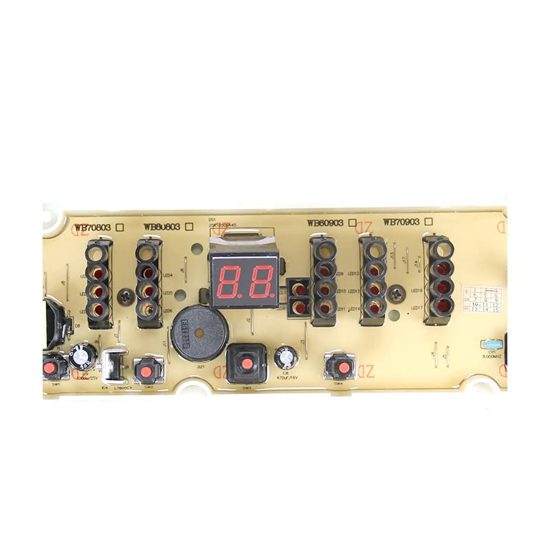 Reparación de Accesorios for electrodomésticos, Placa de Control de Lavadora Compatible con la Placa Base de Pantalla Whirlpool Brand Washer XIANGNIU WB60803
