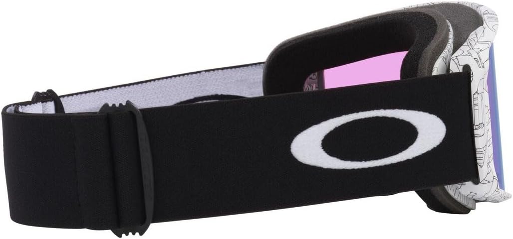 Oakley, Line Miner L Prizm Goggles, Mattte White Ghost Text/Prizm Iced, One Size