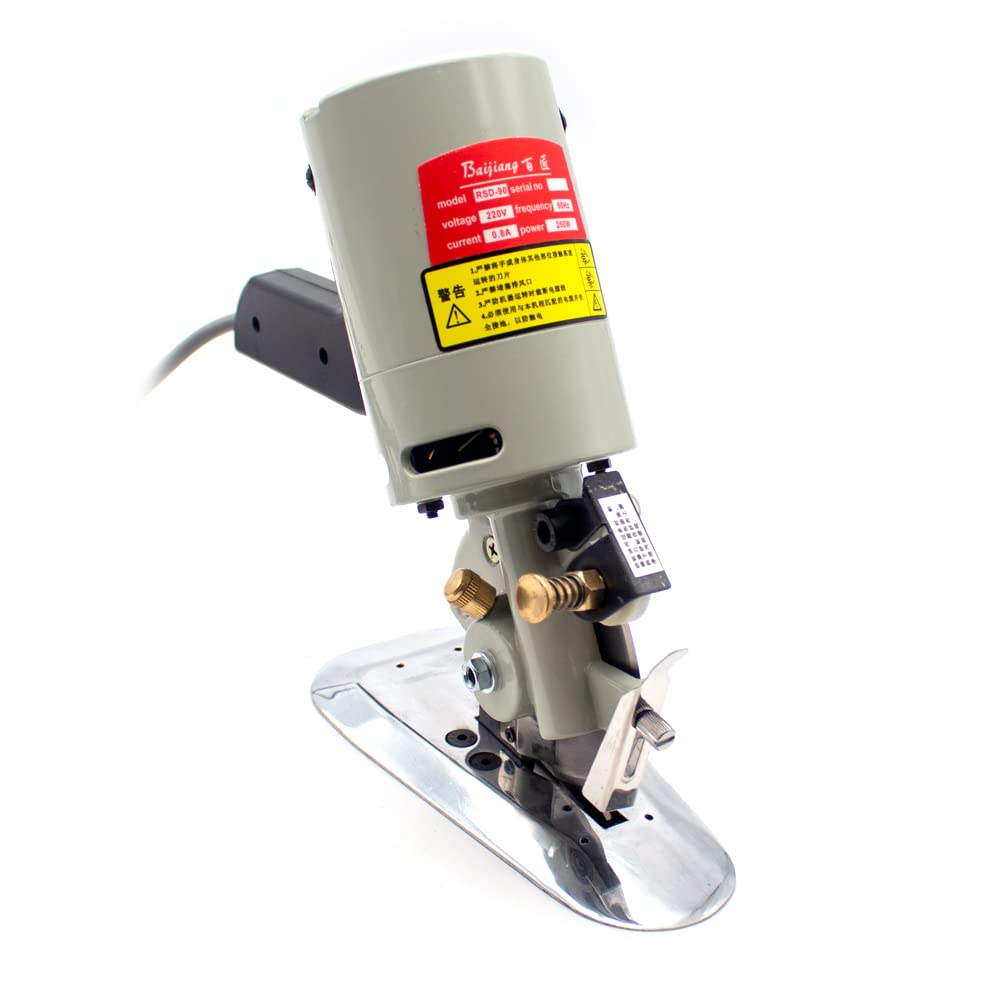 BJ-90 220V Elektrische Rundmesser Schneidemaschine Kleidung Elektrische Schere Leder Stoff Schneidemaschine 90 MM