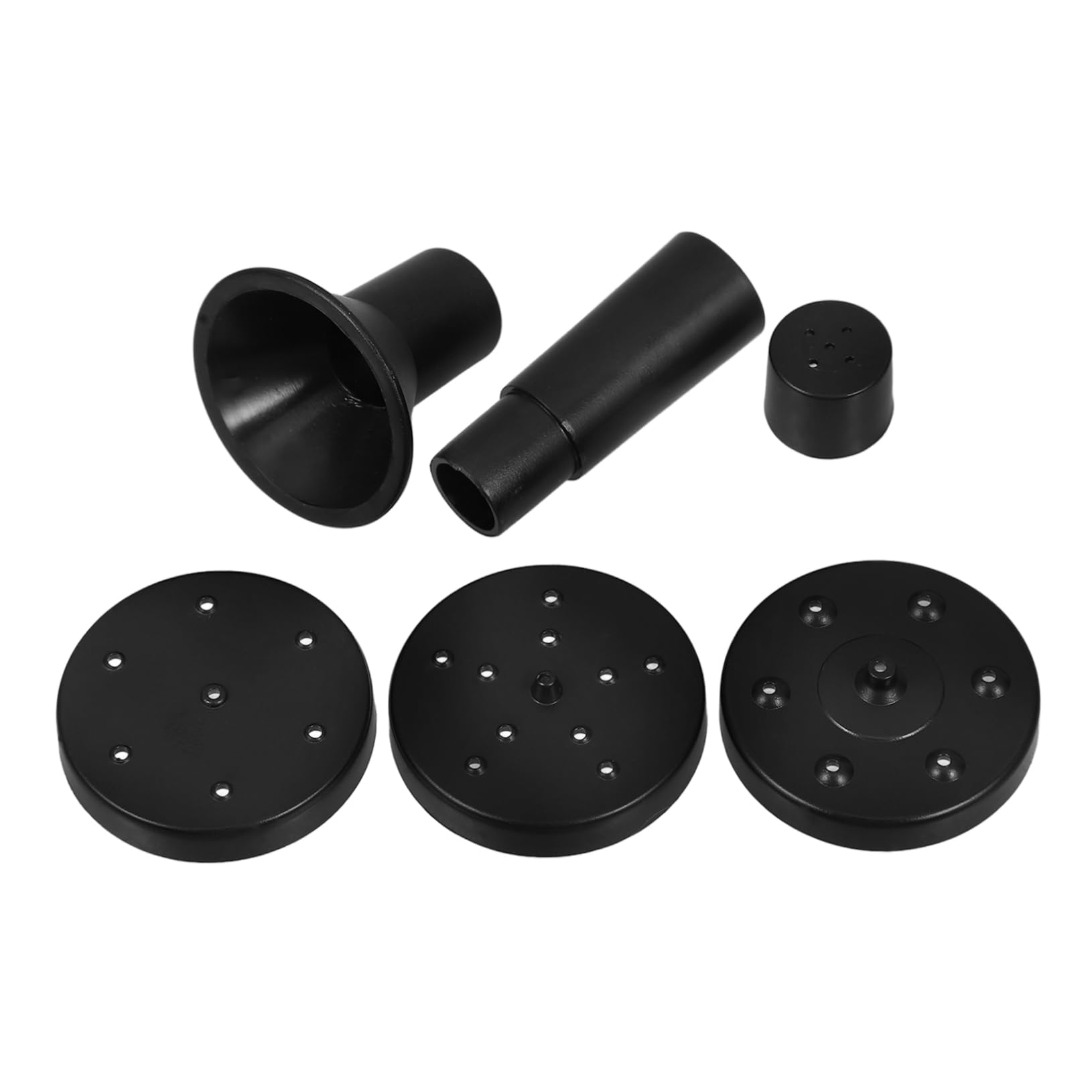 Mikikit Solar-powered Fountain Pump Parts 1 Set for Bird Bath Garden Decor Pond Fish Tank Plastic Easy to Maintain Nozzles