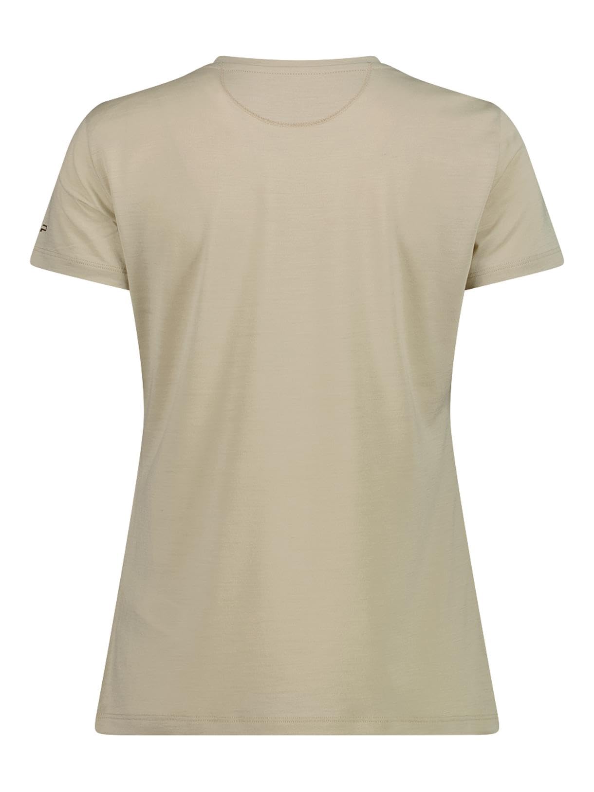 CMP Performance Merino - Maglietta da donna con prestazioni traspiranti e termoregolanti, perfetta per attività all'aperto e tempo libero