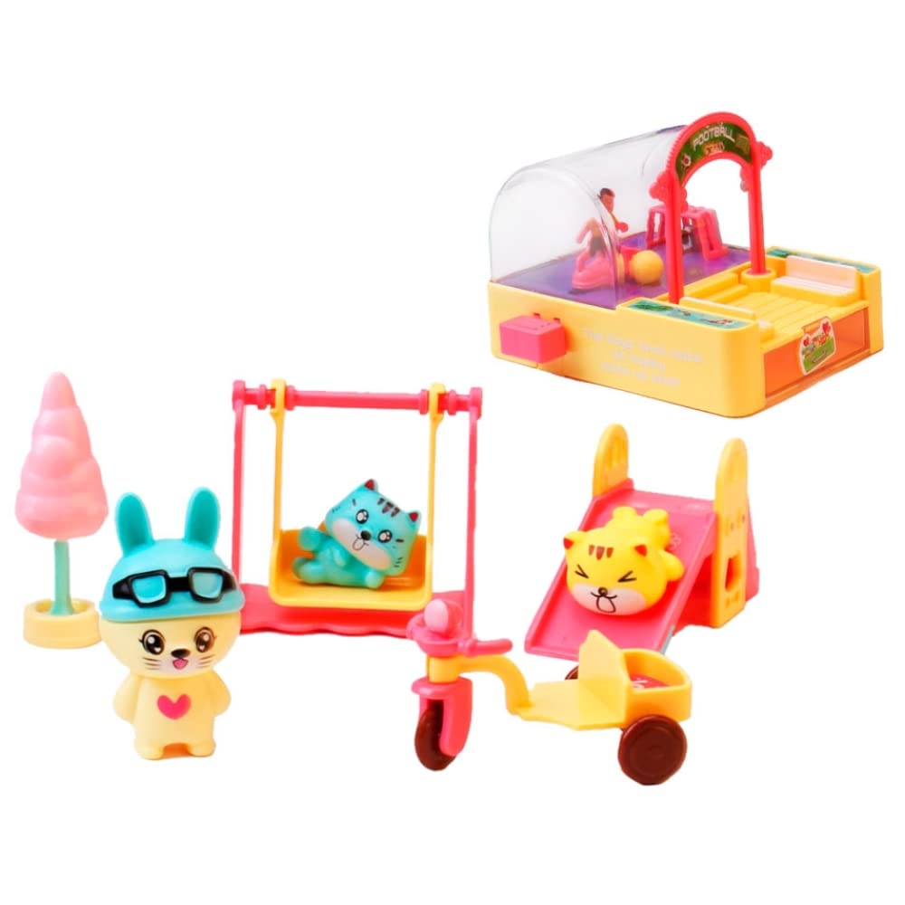 JUINSAMini Pet Cat Ferris Wheel Light-Sound 20x20x12