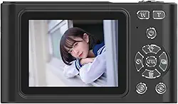 Câmera Digital Multifuncional H15 Card Camera 1080P Alta Resolução 16X Tela HD IPS de 2 4 polegadas Foto Vídeo