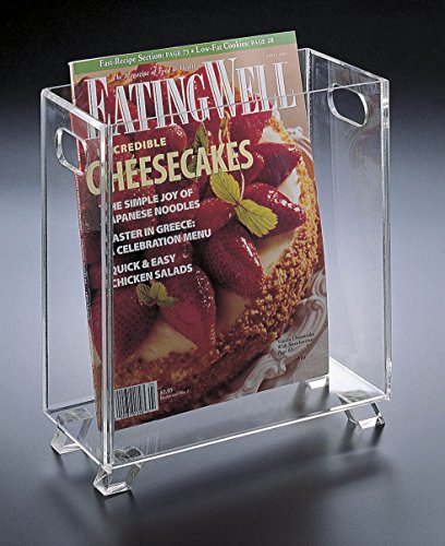 Huang Acrylic Clear Magazine Holder Or Wastebasket #TOP3