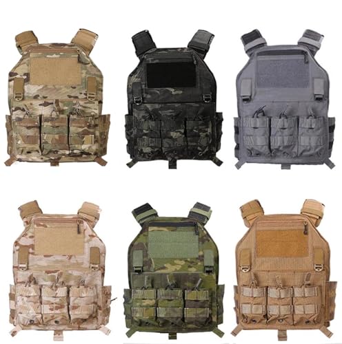 Emersongear 420 Plate Carrier Combat Vest Mag Pouch Molle Protect Gear