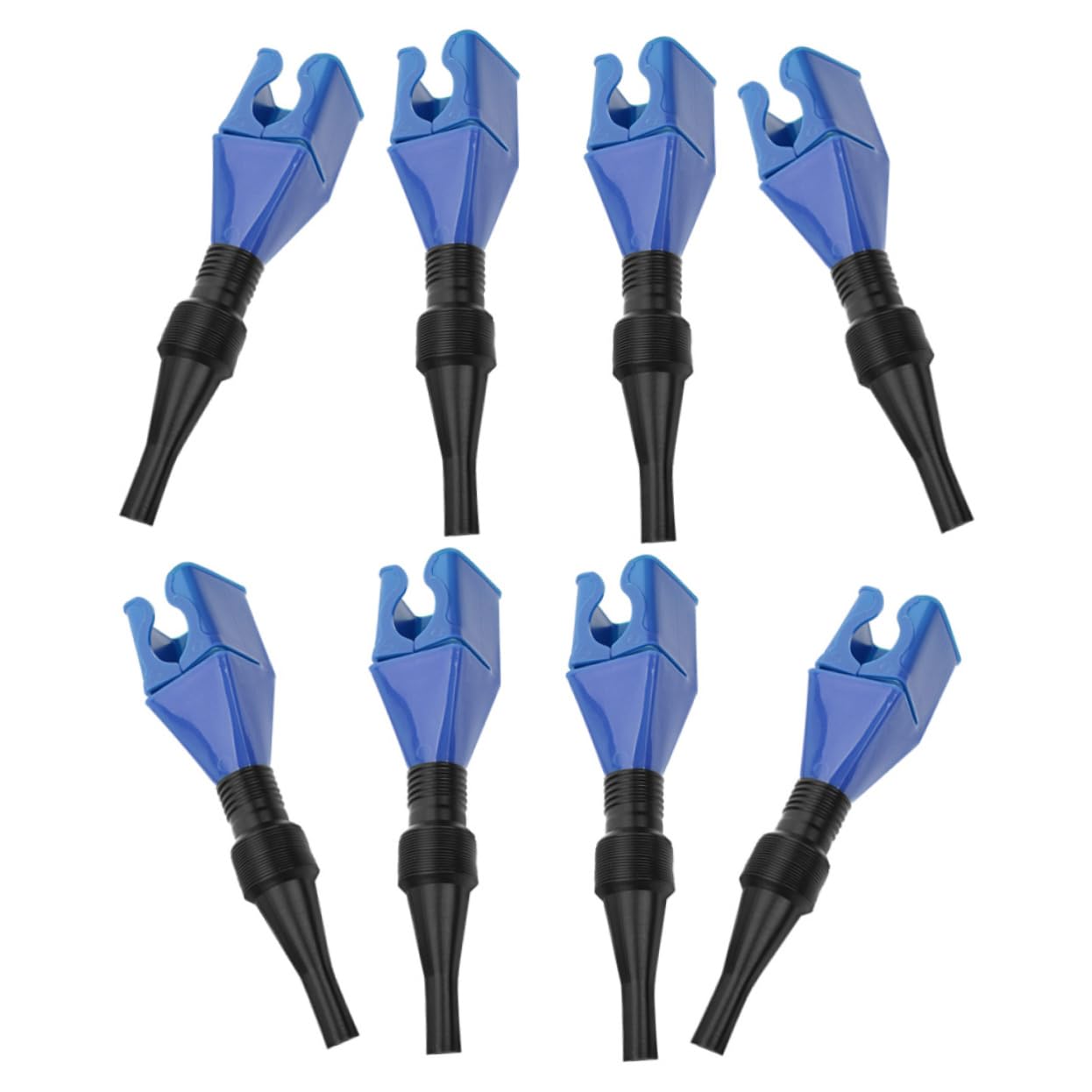 Zerodeko 2 Sätze Trichter Zum Auftanken Benzintrichter Füllung Motoröltrichter Flexibler Öltrichter Getriebeöltrichter Öltrichter Für Kraftfahrzeuge Öltrichter Für Auto Plastik 8 Stück * 2