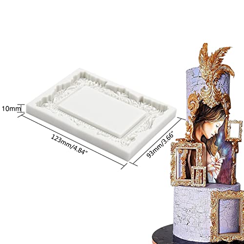 Molde Vintage de Silicona para Repostería 3D miniatura 7