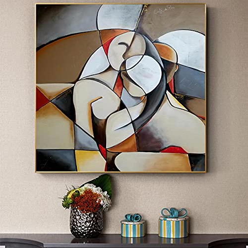 Impression Picasso Rêve 60x60 cm pour habiller un mur blanc vide