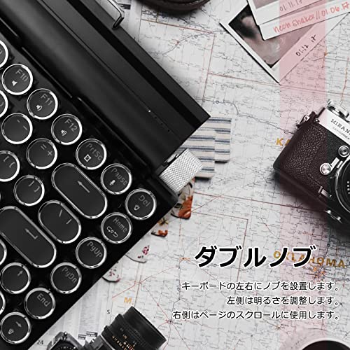 Risen タイプライター型 レトロ メカニカルキーボード TW1867 の商品画像 1
