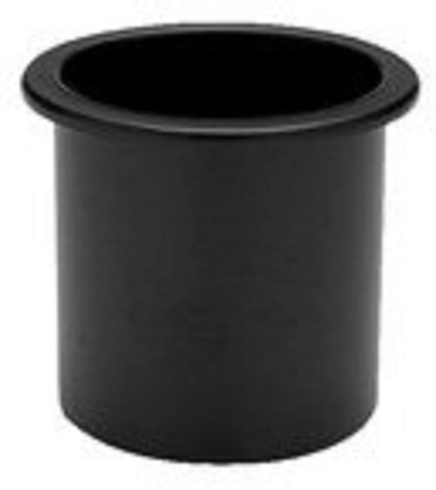 Seachoice Plastic Drop-in Beverage Holder for Standard 12 Oz. Aluminum and Glass Containers, Black