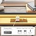 Halitaa Queen Bed Frame Headboard, Platform Bed with Storage & LED Light, Headboard with 2 Outlets USB and Type C Port, Farmhouse Bed, Attach Frame, Easy to Assembly, Wash Grey