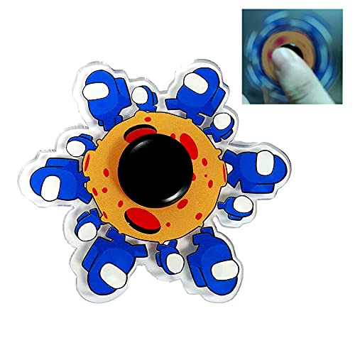 FUBA.VI Fidget Spinners,Narutos Dynamic Fidget Spinner Toys, Running Hand Fidget Spinner ADHD Anxiety Fidget Toys Stress Relief Reducer Spin for Kids and Adult
