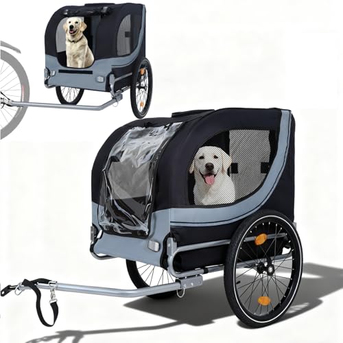 EVGTTI Heavy Duty Dog Bike Trailer