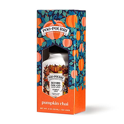 Image of Poo-Pourri Before-You-go Toilet Spray, Pumpkin Chai Scent, 2 Fl Oz