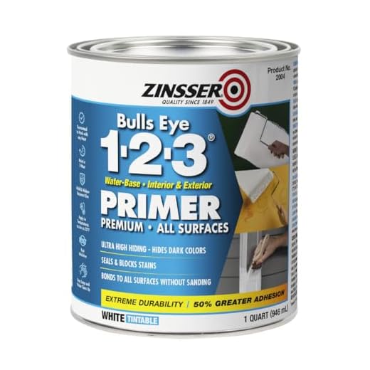 23 Trending Kitchen Paint Colors to Elevate Your Space 3 Rust-Oleum ZINSSER 1 qt 02004 White, Bulls Eye 1-2-3 Water-Based Stain Blocking Primer/Sealer