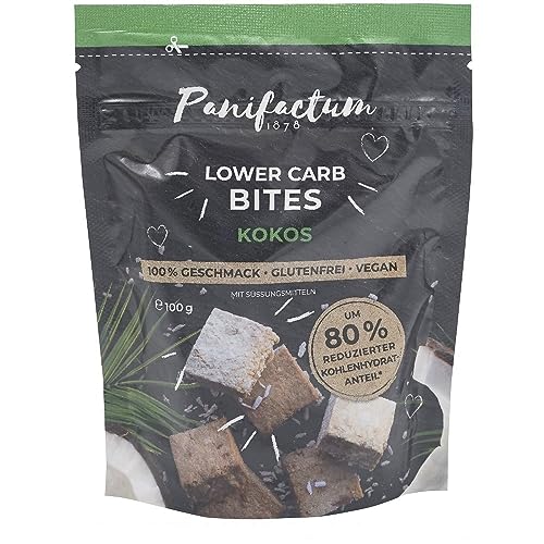 Panifactum Lower Carb Bites, Kokos, 100g (2) Panifactum Lower Carb Bites, Kokos, 100g (2)