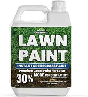 PetraTools Lawn Paint, Green Grass Lawn Spray Grass Paint for Lawn, Green Lawn Spray, Green Grass Spray for Lawn & to Grass Spray Paint Grass Green, Green Dye for Lawn Spray on Grass (32 Oz)