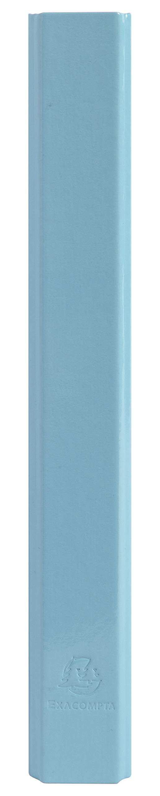 Exacompta - ref. 51560E - Cartón de 10 carpetas rígidas Aquarel, 4 anillas en D de 25 mm, parte trasera de 40 mm, dimensiones externas: 31,5 x 27 cm, tamaño A4-5 colores surtidos