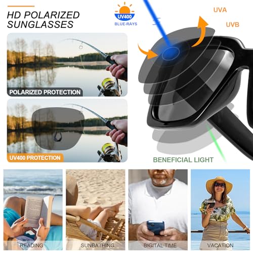 MARE AZZURO Vintage Oversized Square Sunglasses Women Men, Retro Cool Big Sun Glasses UV400 Protection4