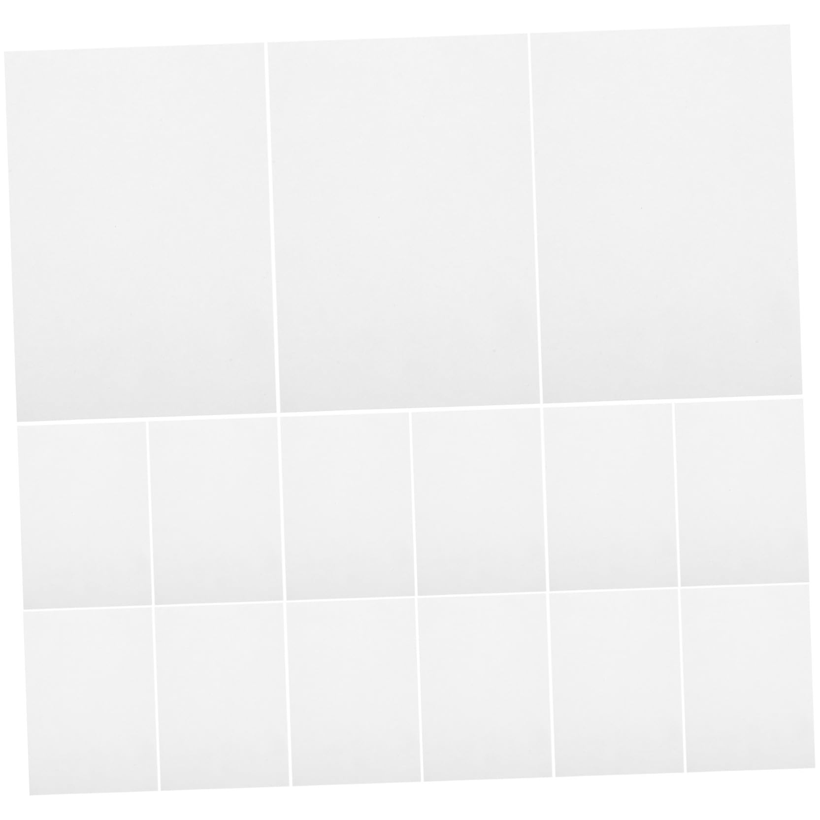 TEHAUX 500fogli Carta per Stampante Bianca di Carta Spessa Multifunzione da Stampa per Fotocopia e Disegno Cartone per Stampa