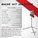 Heater Sports Base Hit Lite Adjustable Baseball Pitching Machine – 45 MPH Pitching Speed, Includes Automatic Ball Feeder, Extremely Accurate | Perfect for Hitting and Fielding Training for All Ages