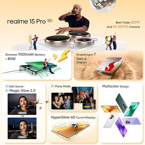 Image of Realme 15 Pro 5G Velvet Green 12GB 256GB