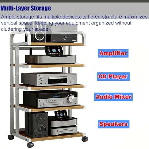Soporte para el hogar de equipos de música y soluciones de audio AV 8
