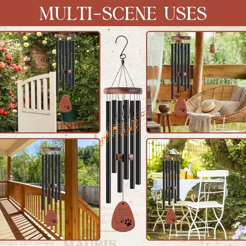 47% Off Dog Memorial Wind Chime - Sympathy & Comfort Gift - Image 7