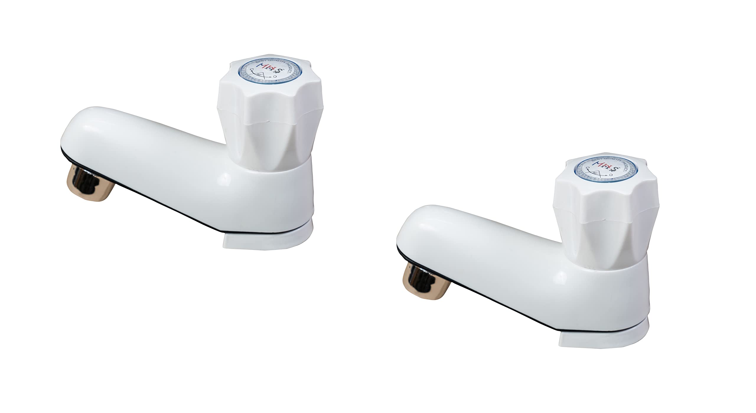 See full amazon price history chart for MHS Abs Plastic PVC Pillar Tap Cock Table Mounted with Foam Flow for Kitchen Bathroom Wash Basins Quarter Turn Operated Ceramic Cartridge Inside 15 mm Inlet (Pack of 2) MHS Abs Plastic PVC Pillar Tap Cock Table Mounted with Foam Flow for Kitchen Bathroom Wash Basins Quarter Turn Operated Ceramic Cartridge Inside 15 mm Inlet (Pack of 2) (B0BQVL8D3T) Amazon Price History, Amazon Price Tracker